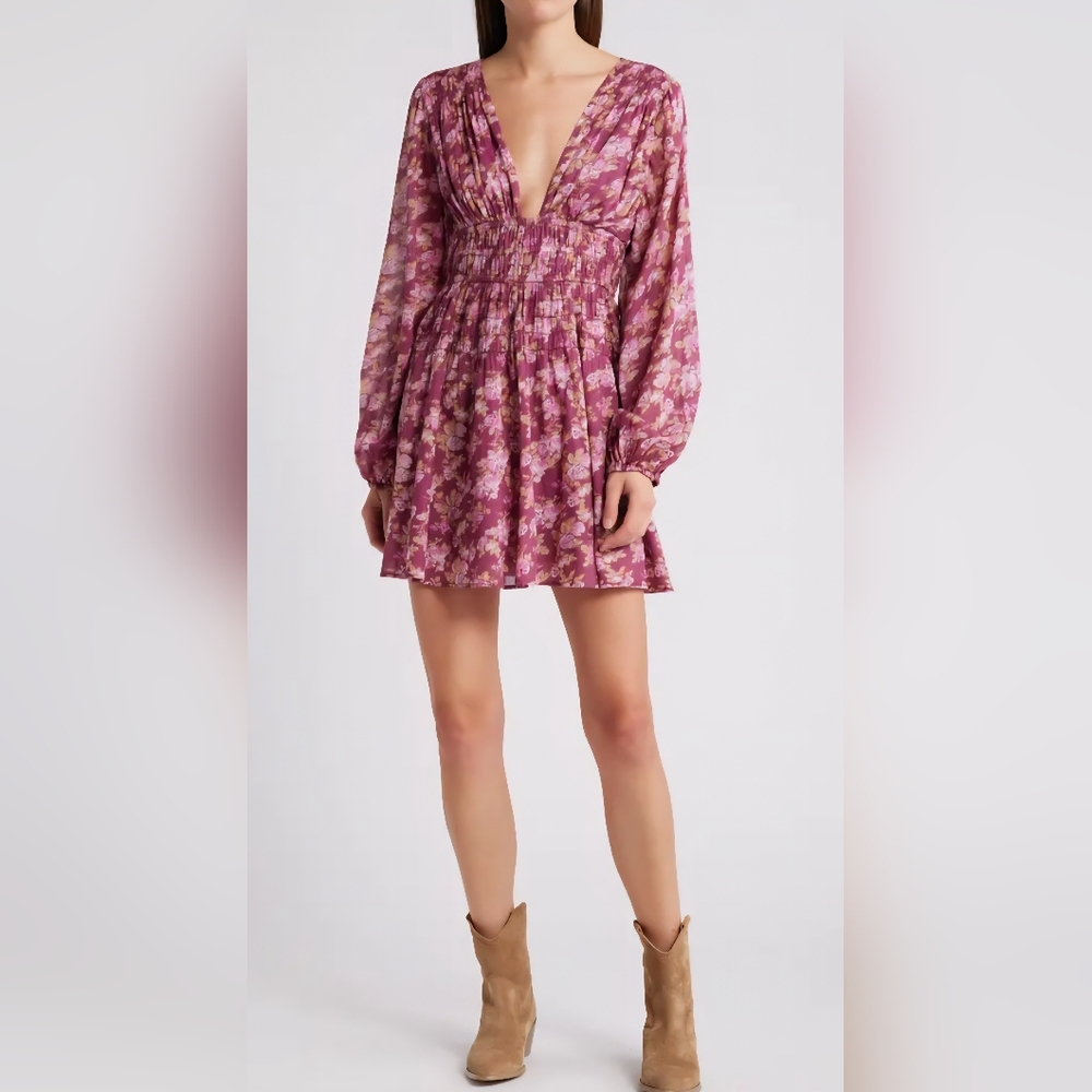 Free People " Keep You " Mini Dress